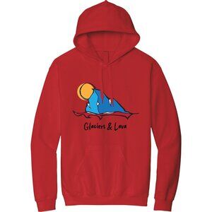 Glaciers & Lava Graffiti Logo Pullover Hoodie